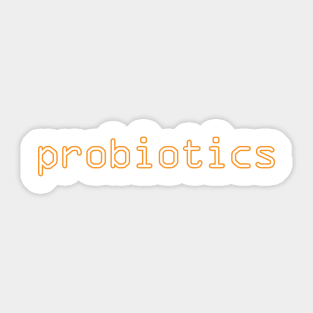 probiotics Sticker